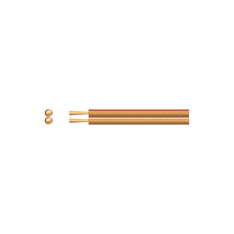 Mercury Economy Transparent Speaker Cable