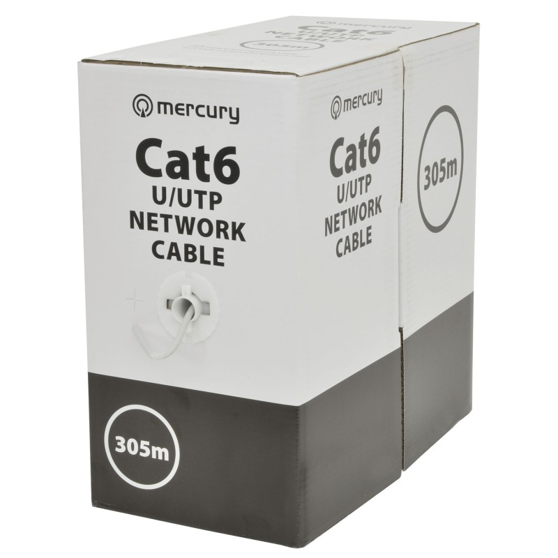 Mercury Cat6 U/UTP LSZH Network Cable