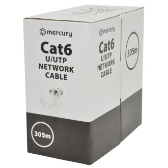 Mercury Cat6 U/UTP LSZH Network Cable