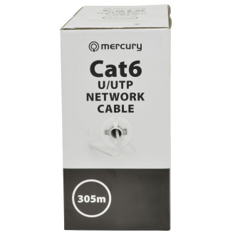 Mercury Cat6 U/UTP LSZH Network Cable