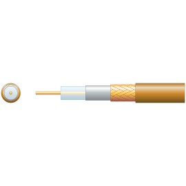 Mercury Economy RG6 75 Ohms Air Spaced Coaxial Cable - CCA Braid