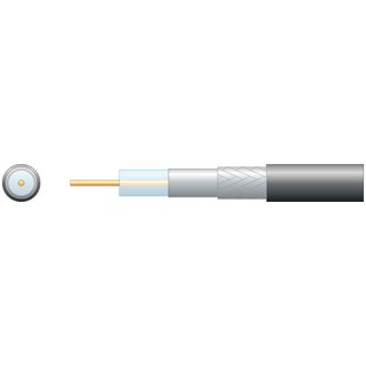 Mercury Economy RG6 75 Ohms Air Spaced Coaxial Cable - Aluminium Braid