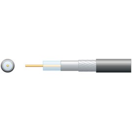 Mercury Economy RG6 75 Ohms Air Spaced Coaxial Cable - Aluminium Braid