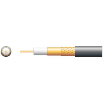 Mercury 100U 75 Ohms Foam Filled Coaxial Cable - Copper Braid