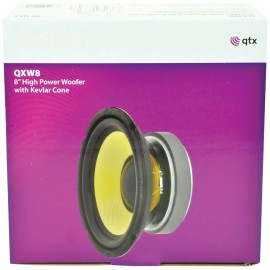 QTX QXW8 High Power Woofers with Aramid Fibre Cone