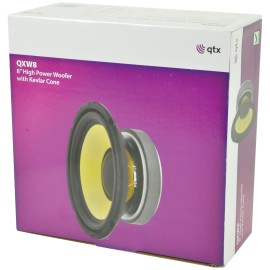 QTX QXW8 High Power Woofers with Aramid Fibre Cone