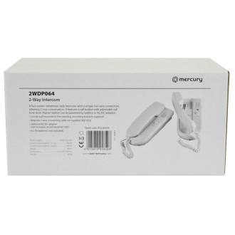 Mercury 2WDP064 2 Way Intercom
