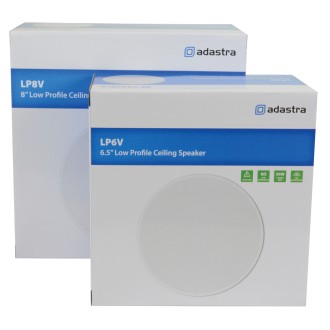 Adastra LP6V 2 Way Low Profile 100V Line Ceiling Speakers