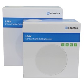 Adastra LP6V 2 Way Low Profile 100V Line Ceiling Speakers
