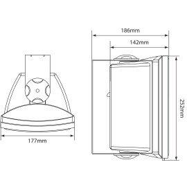 Adastra FSV-B FS Series High Performance Foreground Speakers