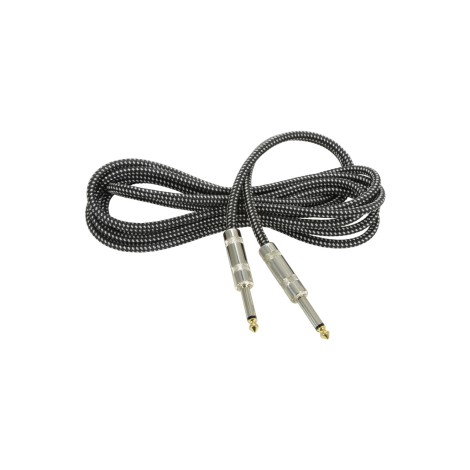 Chord BGL-3-BKWH Braided Guitar Leads