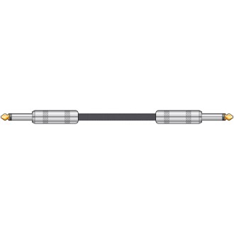 Chord BGL-3-BK Braided Guitar Leads