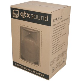 QTX QS12 QS Series Passive Moulded Speaker Cabinets