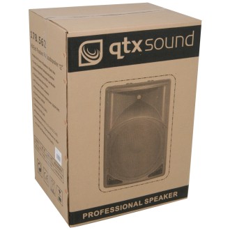QTX QS12 QS Series Passive Moulded Speaker Cabinets