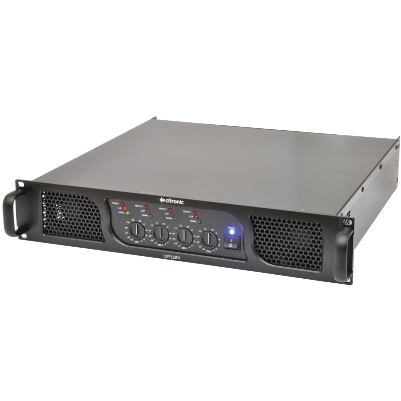 Citronic QP2320 quad power amp 4 x 580W