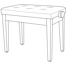 Chord PB660H-BK Piano Benches