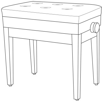 Chord PB660HS-BK Piano Benches