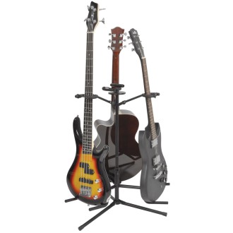 Chord GS-3 Triple Guitar Stand with Neck Support