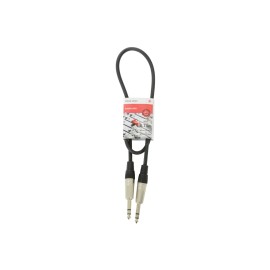 Chord S6J075 Classic 6.3mm TRS Jack to 6.3mm TRS Jack Leads