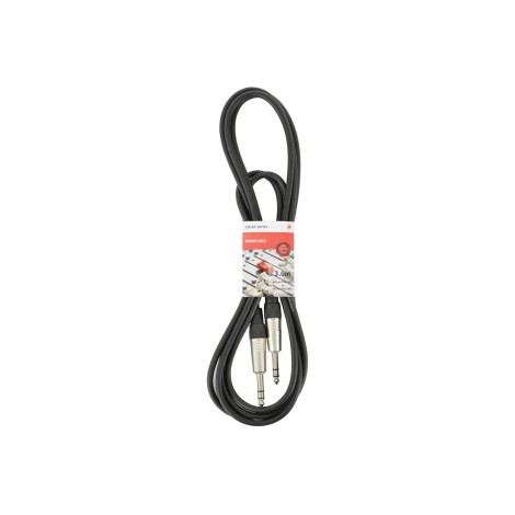 Chord S6J300 Classic 6.3mm TRS Jack to 6.3mm TRS Jack Leads