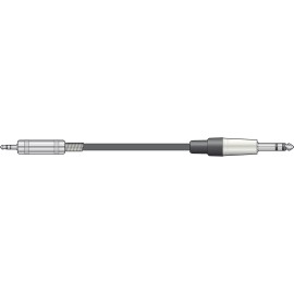 Chord S6-3J075 Classic 3.5mm TRS Jack to 6.3mm TRS Jack Leads