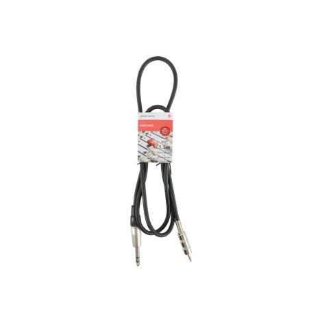 Chord S6-3J150 Classic 3.5mm TRS Jack to 6.3mm TRS Jack Leads