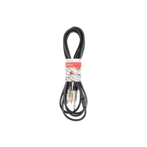 Chord S6J-2R300 Classic 6.3mm TRS Jack to 2 x RCA Phono Leads