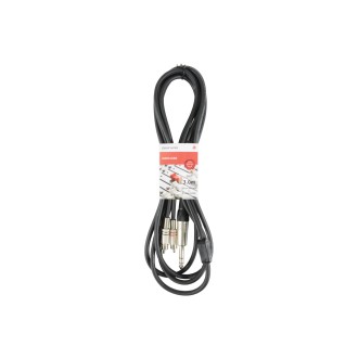 Chord S6J-2R300 Classic 6.3mm TRS Jack to 2 x RCA Phono Leads