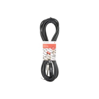 Chord M6J-XM600 Classic 6.3mm Mono Jack to XLRM Leads