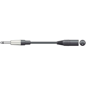 Chord M6J-XM600 Classic 6.3mm Mono Jack to XLRM Leads
