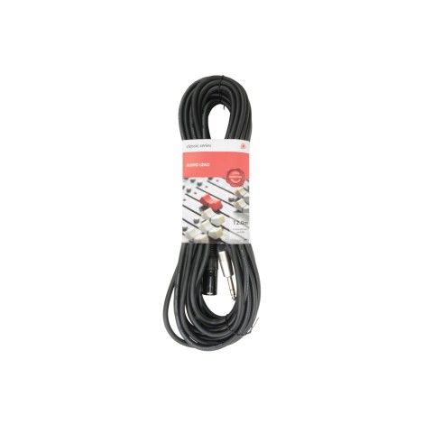 Chord S6J-XM1200 Classic 6.3mm TRS Jack to XLRM Leads
