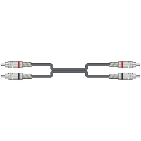 Chord 2R-2R150 Classic Twin RCA to Twin RCA Leads