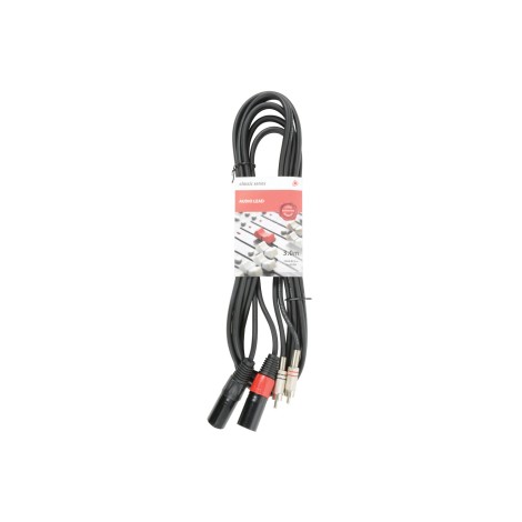 Chord 2R-2XM300 Classic Twin RCA to 2 XLRM Leads