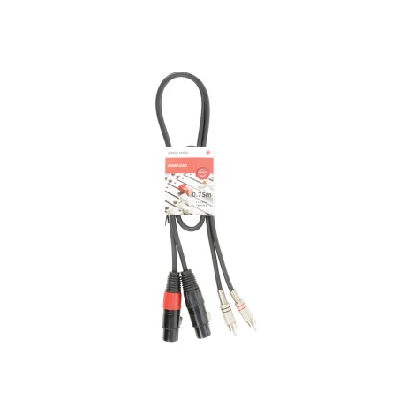 Chord 2R-2XF075 Classic 2 XLRF to Twin RCA Leads