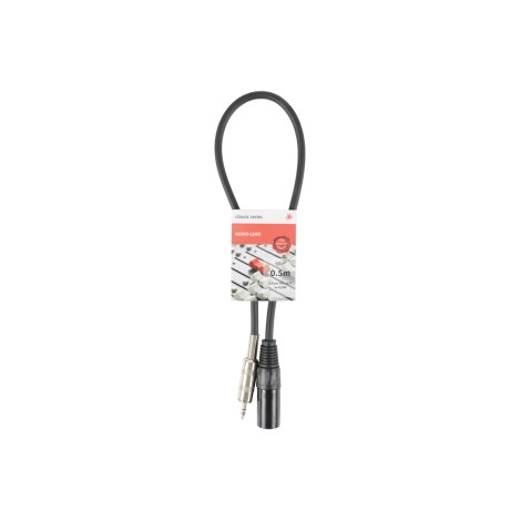 Chord S3J-XM050 Classic 3.5mm TRS Jack to XLRM Lead