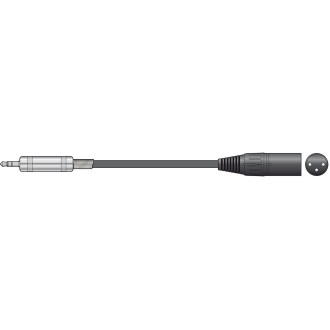 Chord S3J-XM050 Classic 3.5mm TRS Jack to XLRM Lead