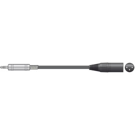 Chord S3J-XM050 Classic 3.5mm TRS Jack to XLRM Lead