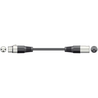 QTX XLRF to XLRM Leads