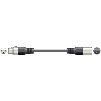 QTX XLRF to XLRM Leads