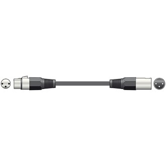 QTX XLRF to XLRM Leads