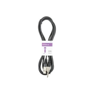 QTX XLRF to 6.3mm Mono Jack Plug Leads