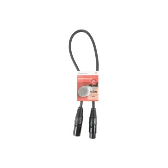 Chord XF-XM050BK Classic XLRF to XLRM Leads
