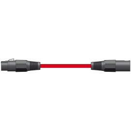 Chord XF-XM150RD Classic XLRF to XLRM Leads