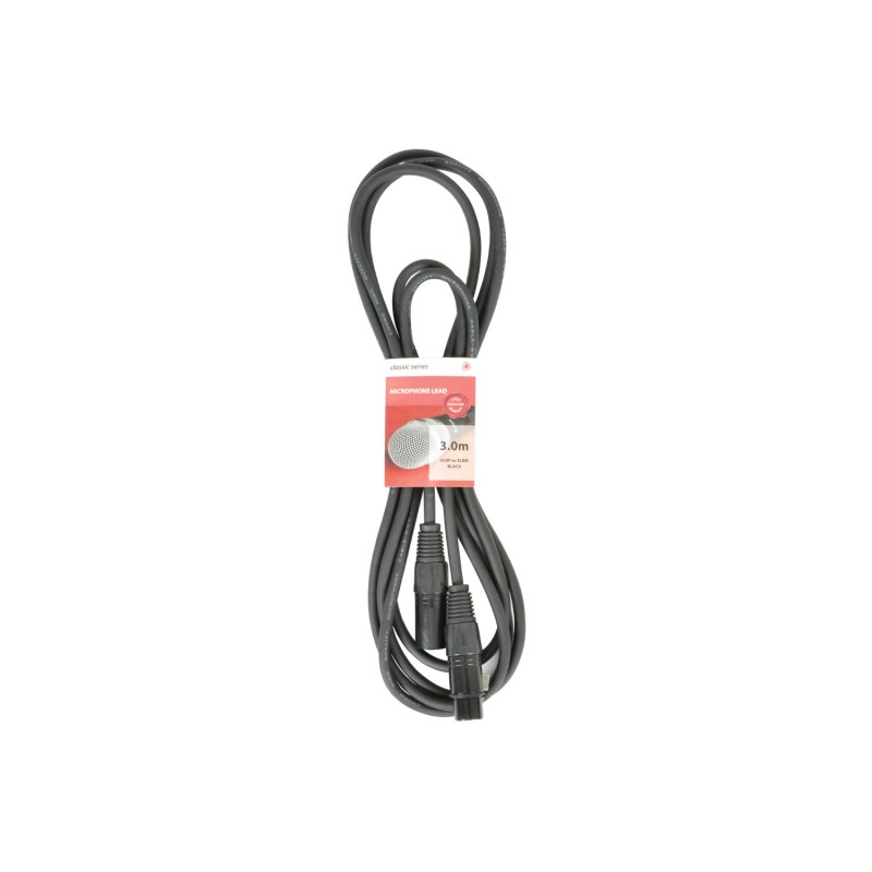 Chord XF-XM300BK Classic XLRF to XLRM Leads