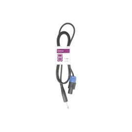 QTX 6.3mm Jack to Spk Plug Speaker Leads