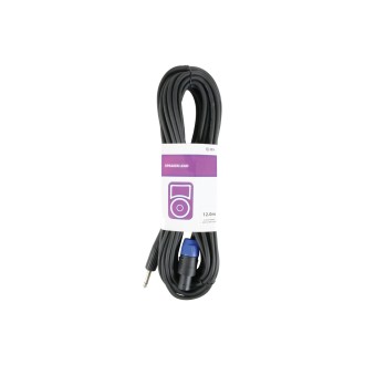 QTX 6.3mm Jack to Spk Plug Speaker Leads