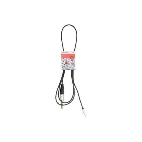 Chord MP3-JK Classic Stereo Minijack to Mono Channel Leads