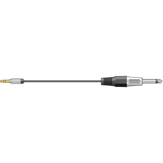 Chord MP3-JK Classic Stereo Minijack to Mono Channel Leads