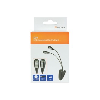 Mercury LC4 LED Gooseneck Clip-on Lights