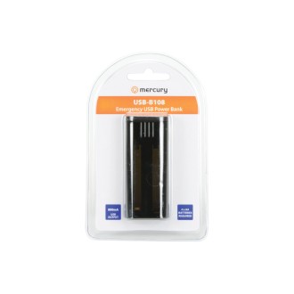 Mercury USB-B108 Emergency USB Power Bank